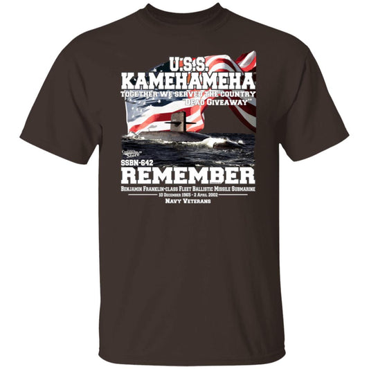 USS KAMEHAMEHA SSBN-642 Submarine T-shirt