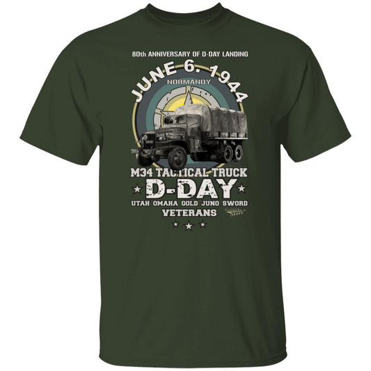 D-DAY M34 Tactical Truck T-Shirt