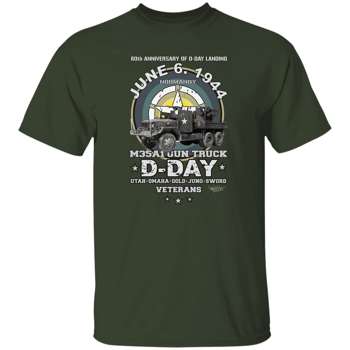 D-DAY M35A1 Gun Truck T-SHIRT
