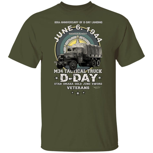 D-DAY M34 Tactical Truck T-Shirt