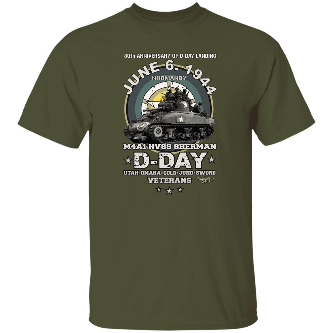D-DAY M4A1 HVSS SHERMAN T-shirt