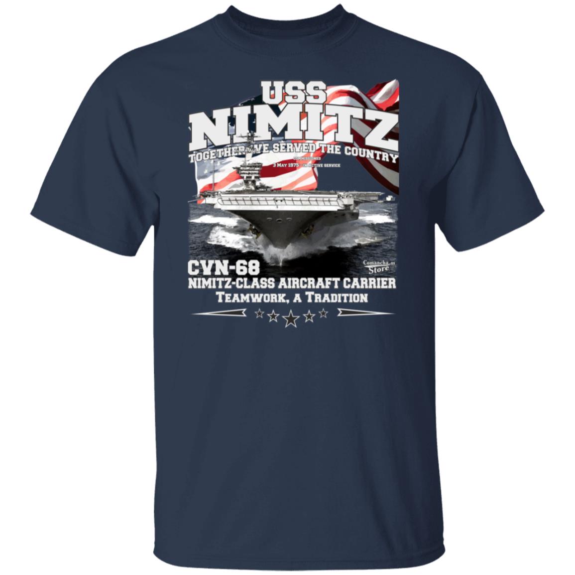 USS NIMITZ CVN-68 T-Shirt