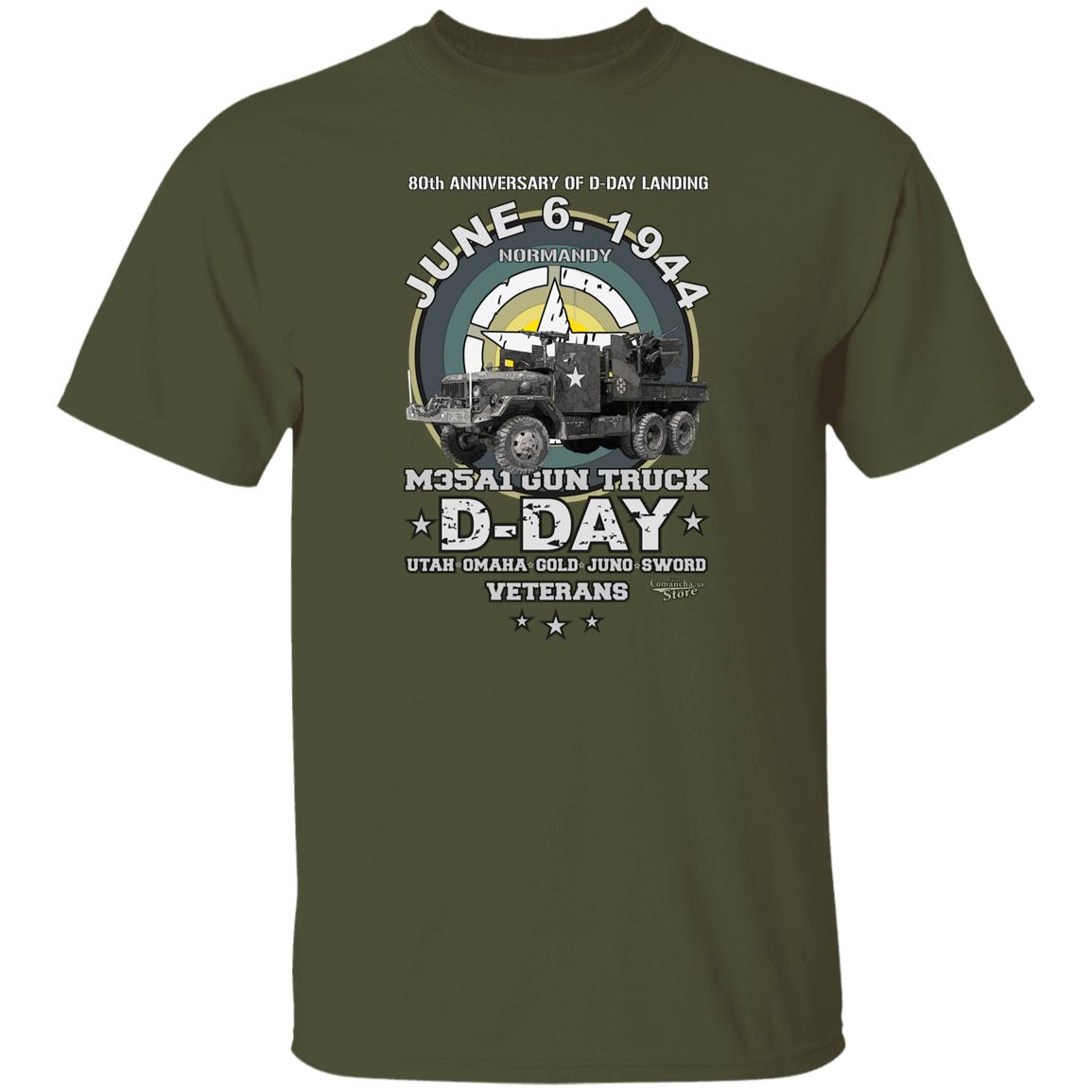 D-DAY M35A1 Gun Truck T-SHIRT
