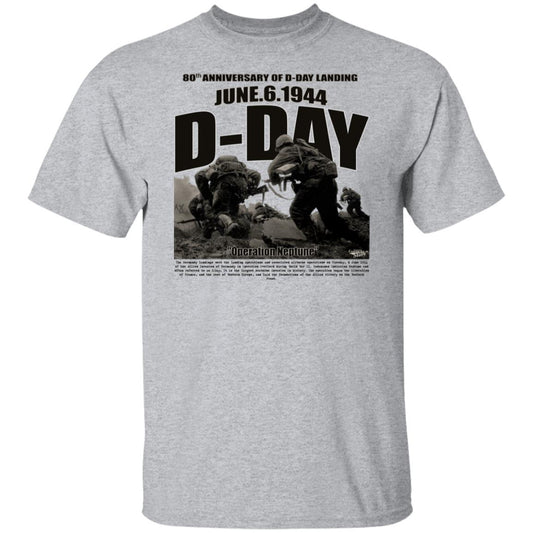 80th Anniversary D-Day Landing T-Shirt