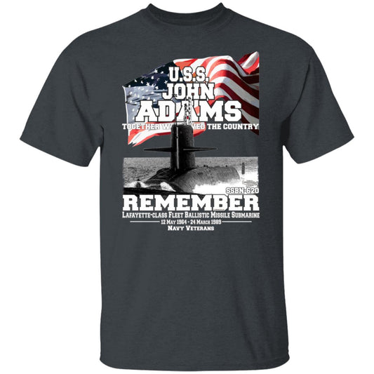 USS John Adams SSBN-620 Submarine T-shirt