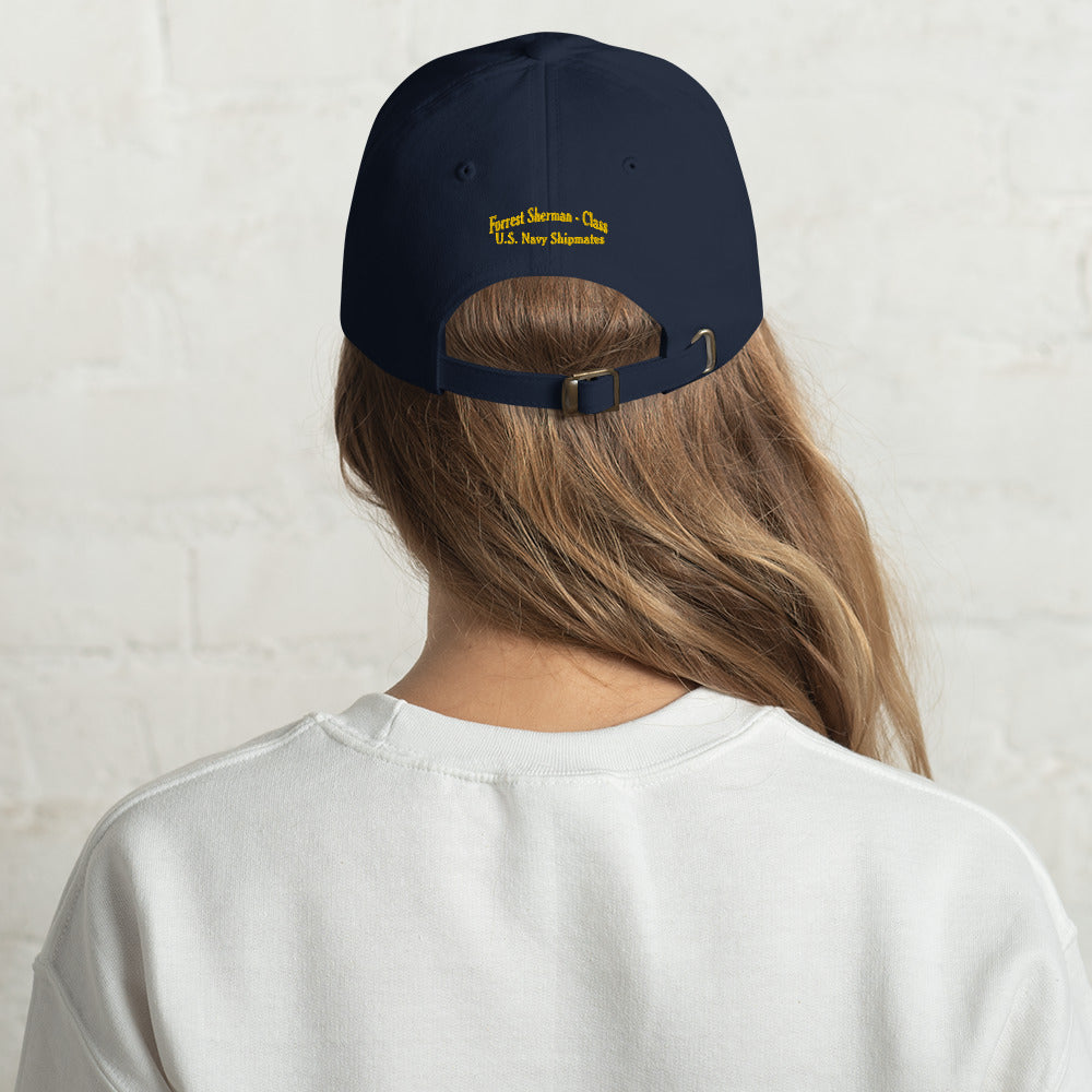 USS FORREST SHERMAN DD-931 Dad hat