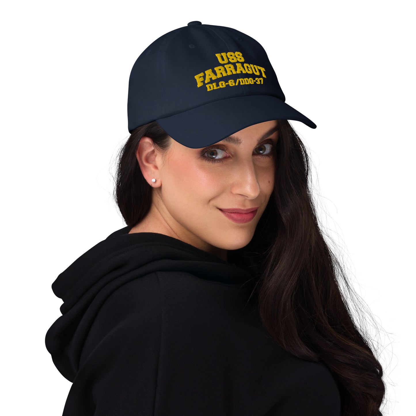 USS FARRAGUT DDG-37 Dad hat