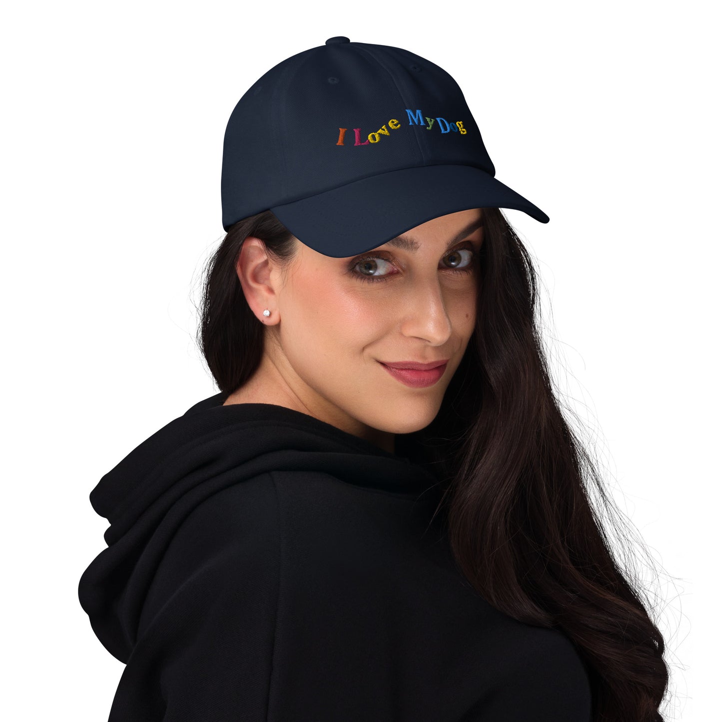 I Love My Dog Dad hat