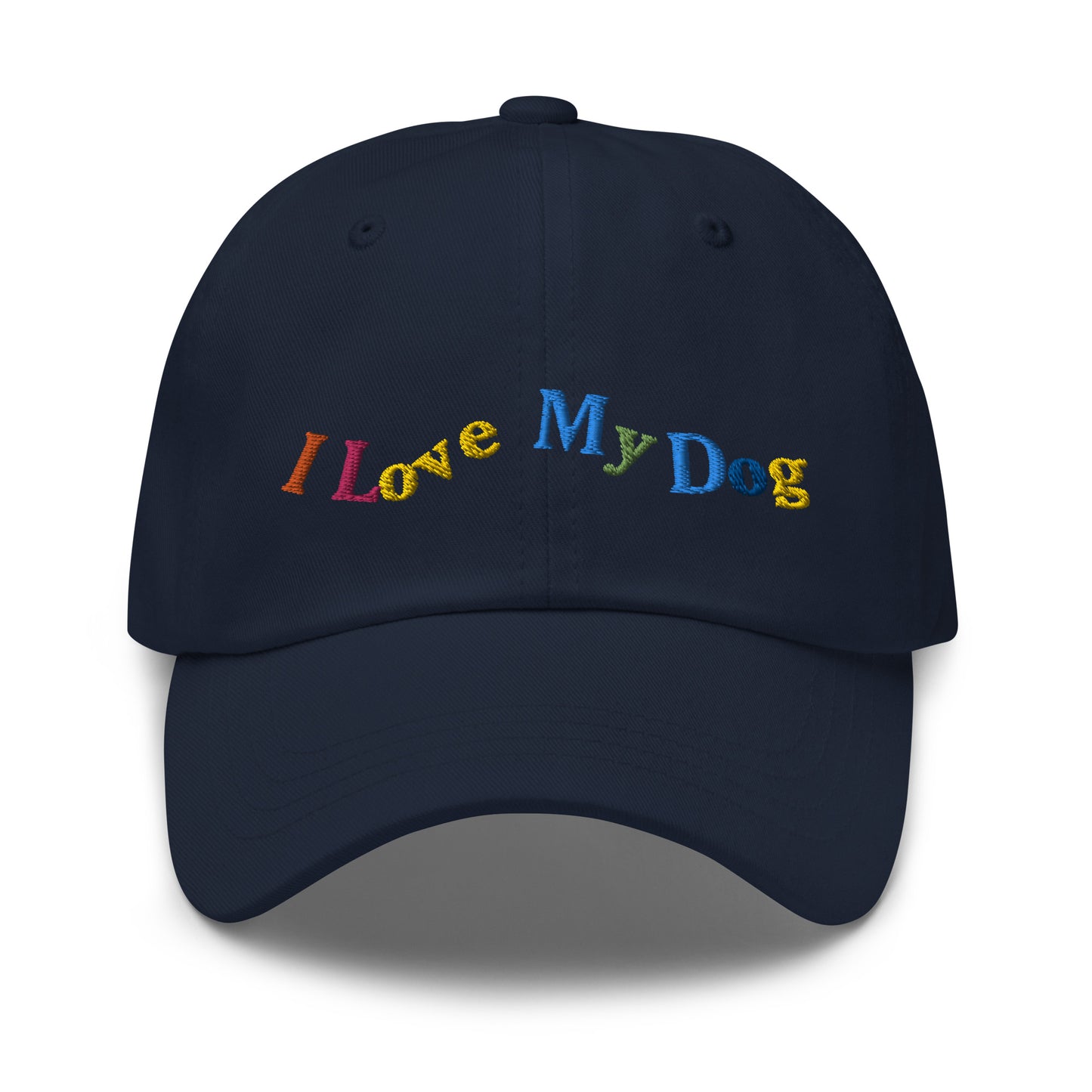 I Love My Dog Dad hat