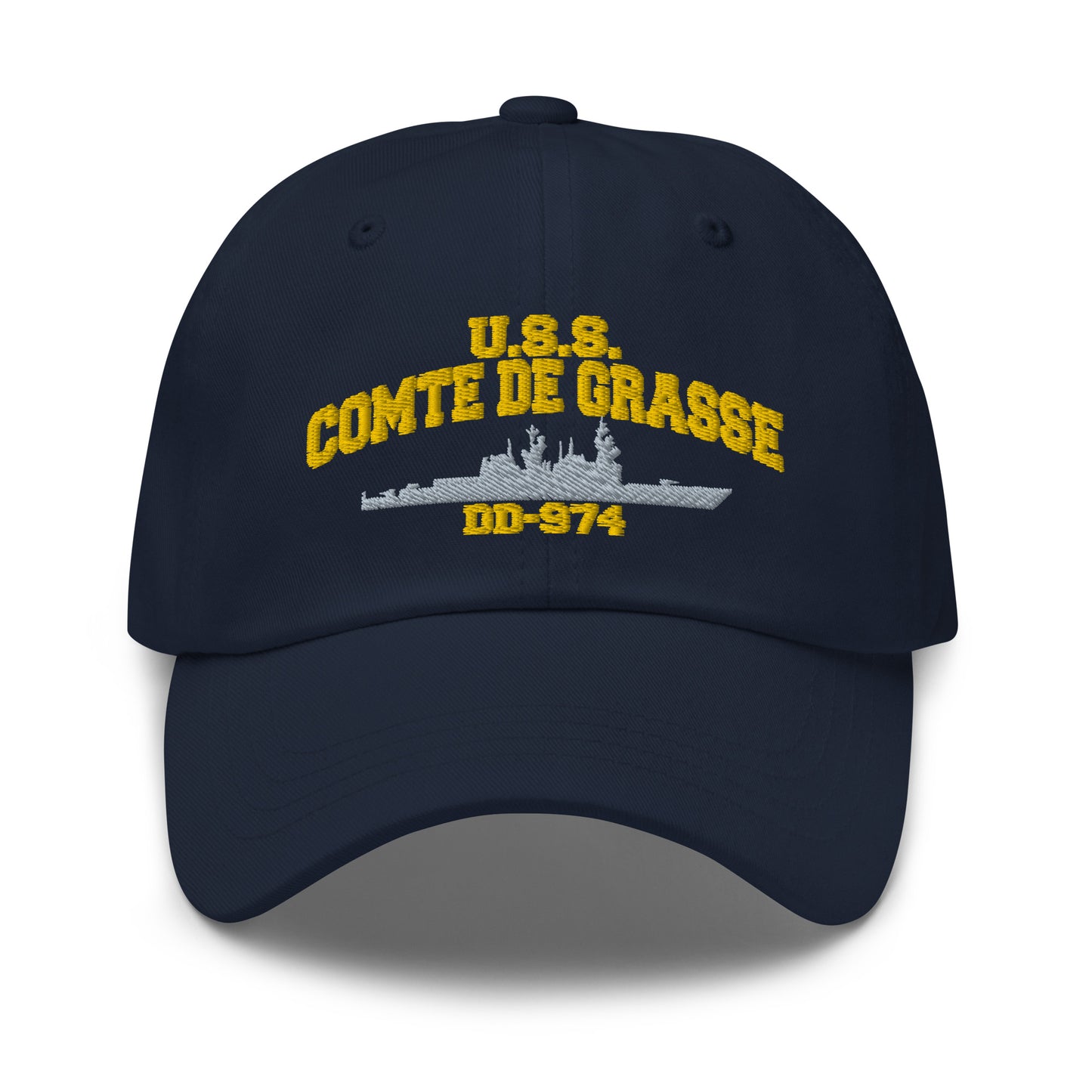 USS Comte de Grasse DD-974 Navy cap,