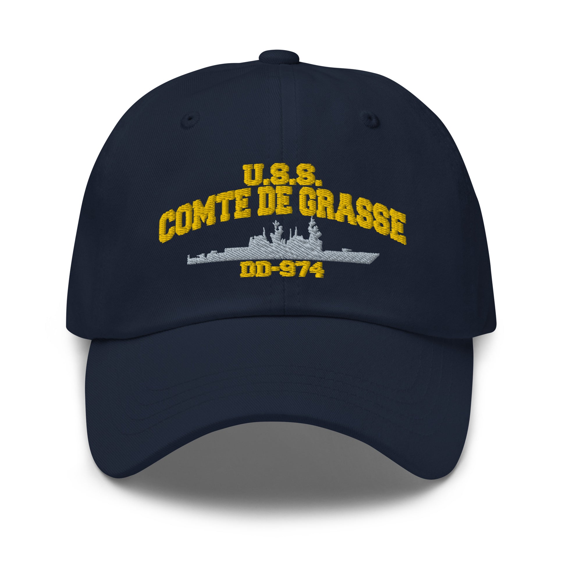 USS Comte de Grasse DD-974 Navy cap,