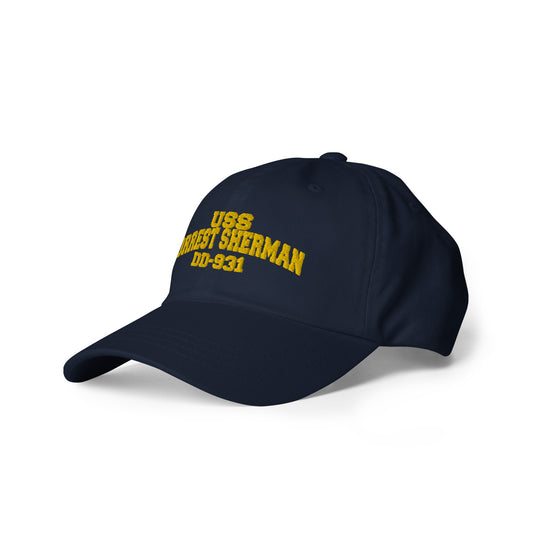 USS FORREST SHERMAN DD-931 Dad hat