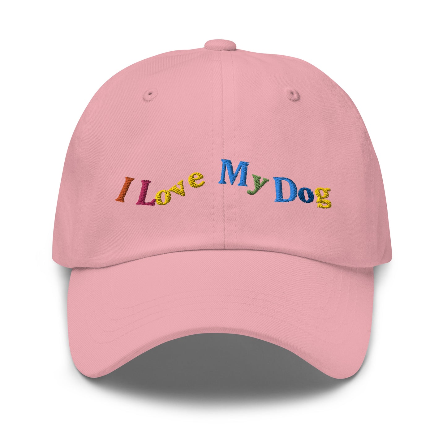 I Love My Dog Dad hat