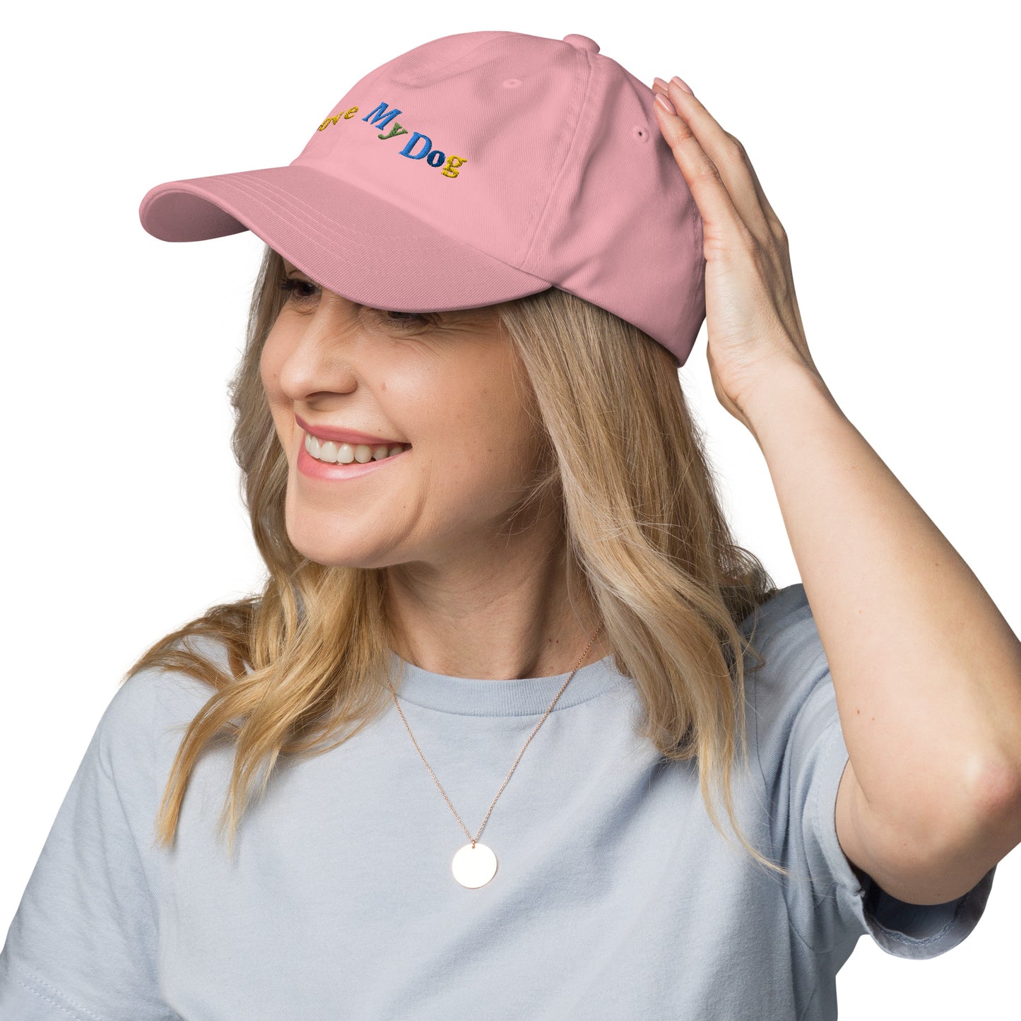 I Love My Dog Dad hat