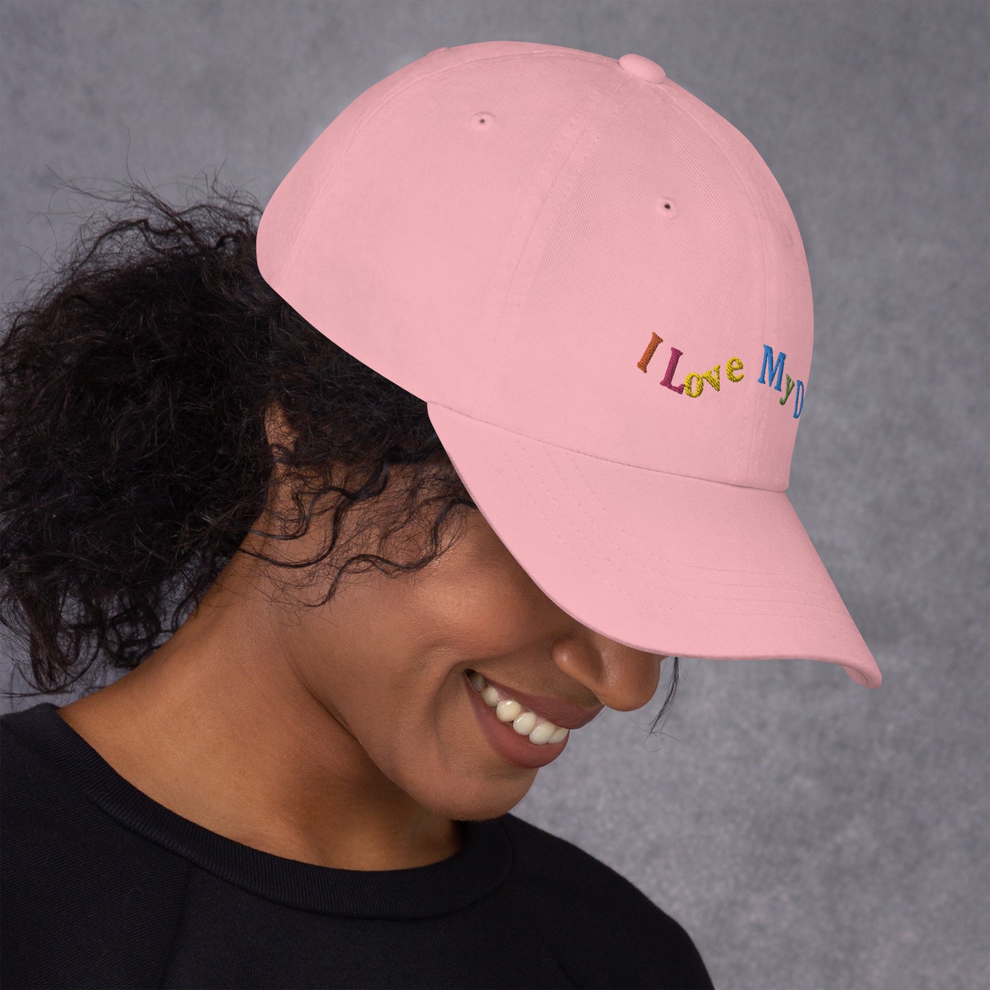 I Love My Dog Dad hat