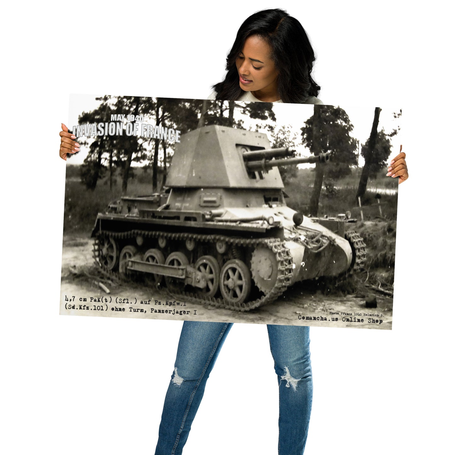 Panzerjager 1 Tank Poster