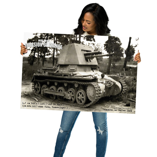 Panzerjager 1 Tank Poster