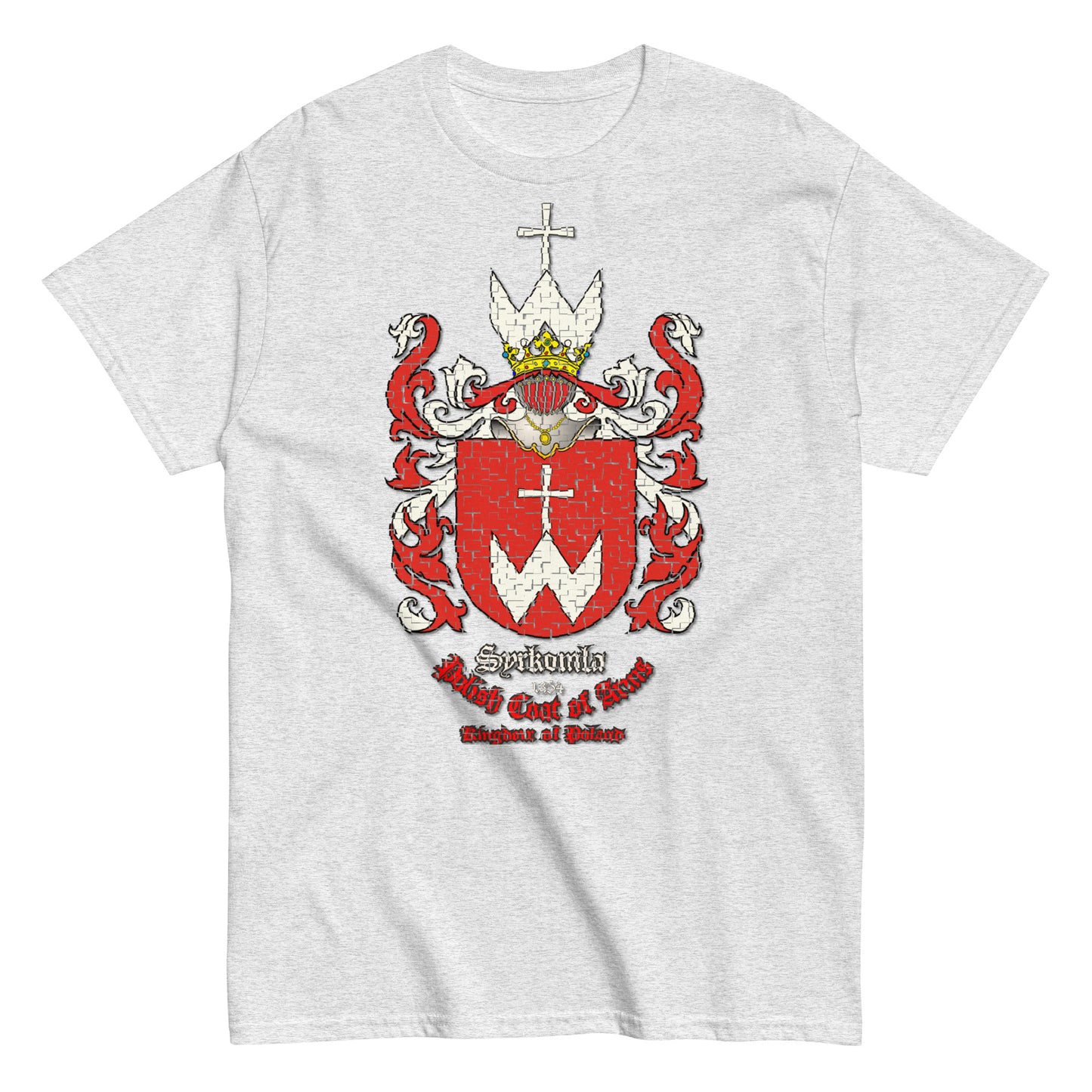 Syrkomla Polish Coat of Arms, T-Shirt Comancha Design,