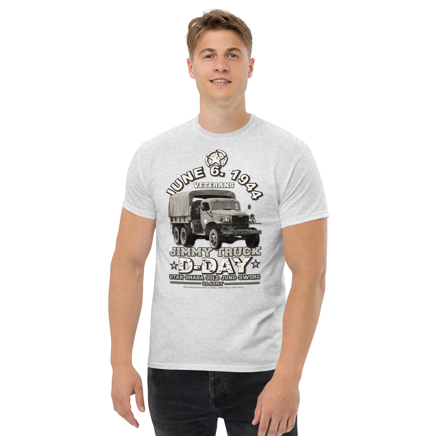 D-DAY 1944 Jimmy Truck t-shirt