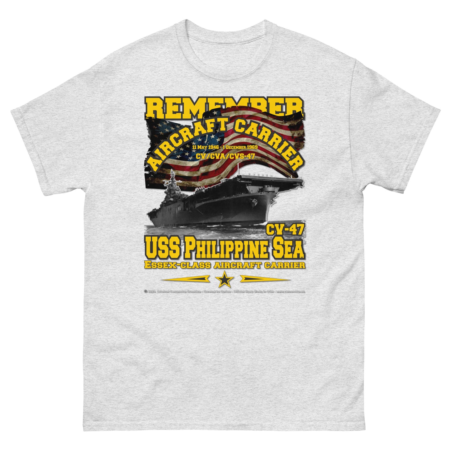 USS PHILIPPINE SEA CV-47 Shipmates T-Shirt