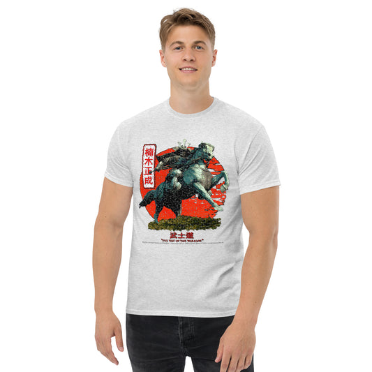 Samurai Kusunoki Masahige T-shirt, Japanese Tradition T-Shirt, Comancha T-shirts,