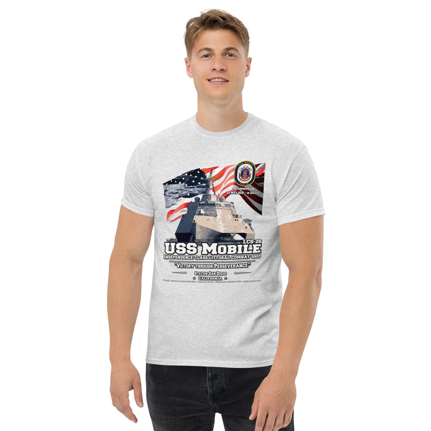 USS MOBILE LCS-26 T-Shirt
