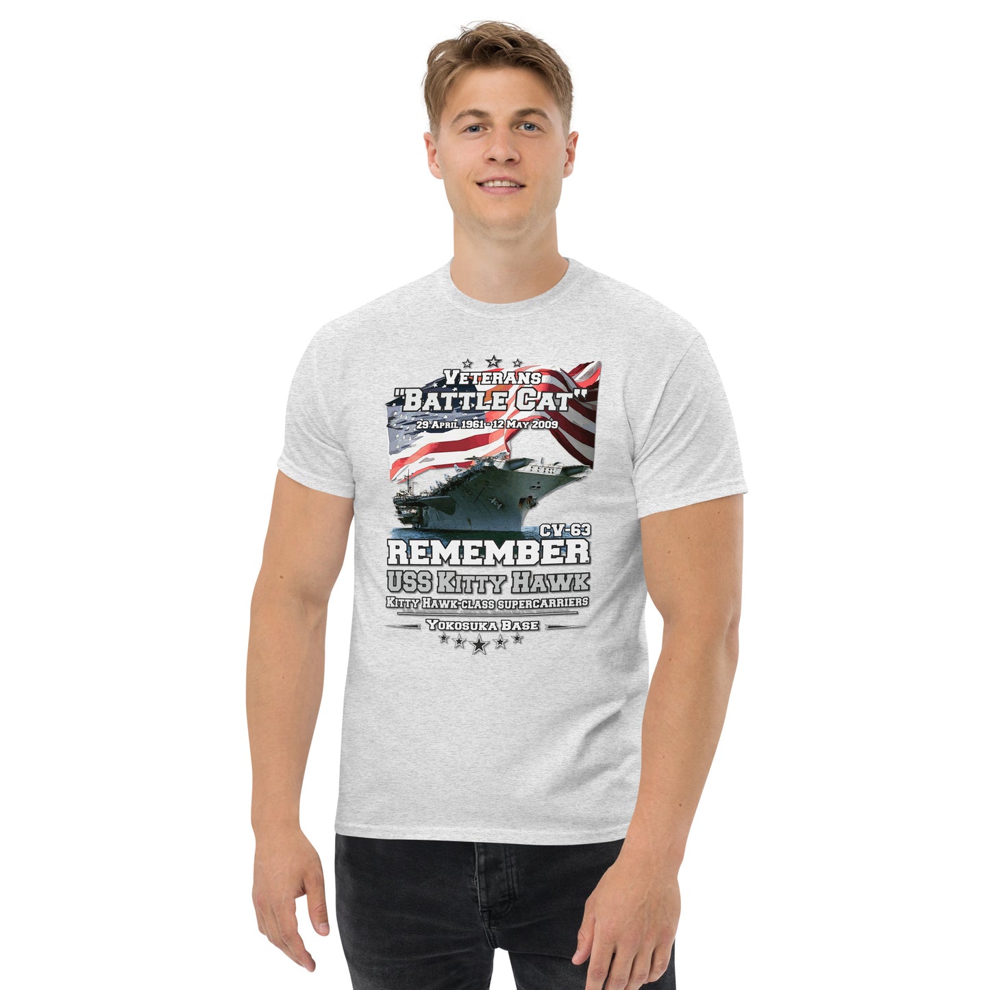 USS KITTY HAWK CVA-63 Shipmates T-Shirt