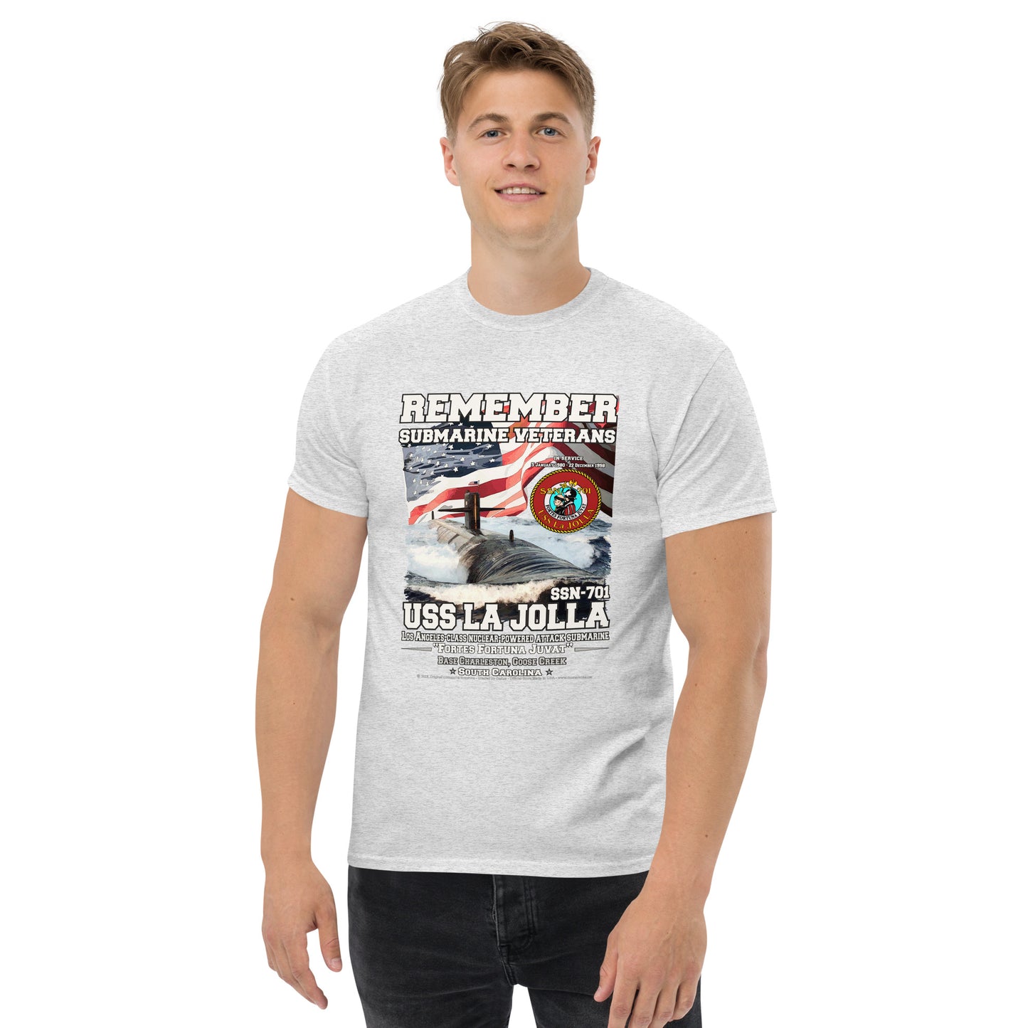 USS LA JOLLA SSN-701 Submarine T-Shirt