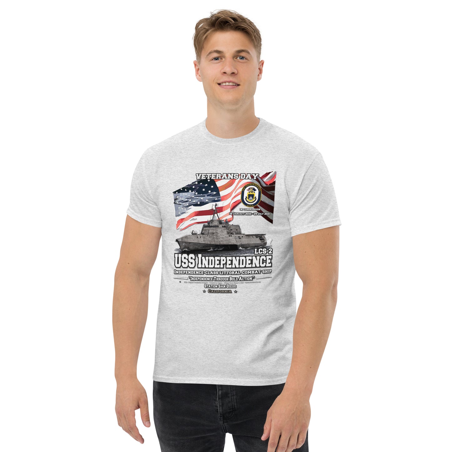 USS INDEPENDENCE LCS-17 T-shirt