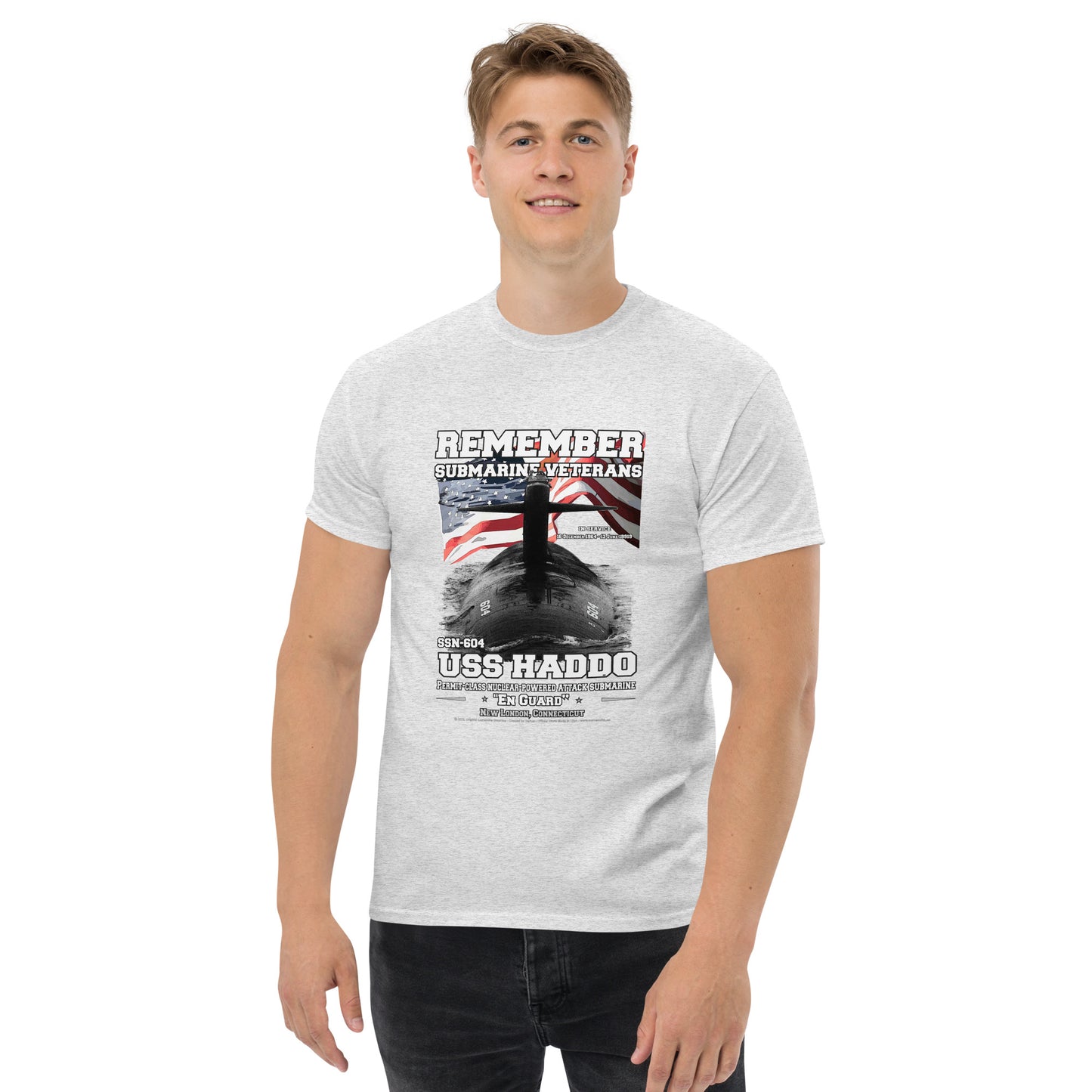 USS HADDO SSN-604 Submarine T-shirt