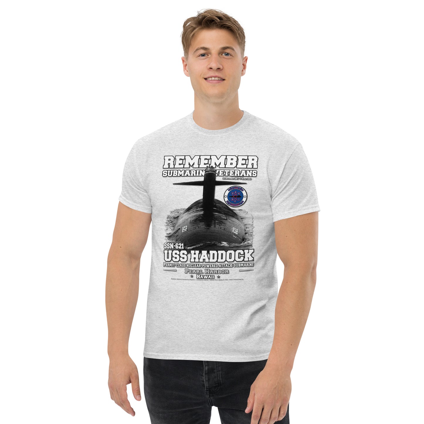USS HADDOCK SSN-621 Shipmates T-shirt