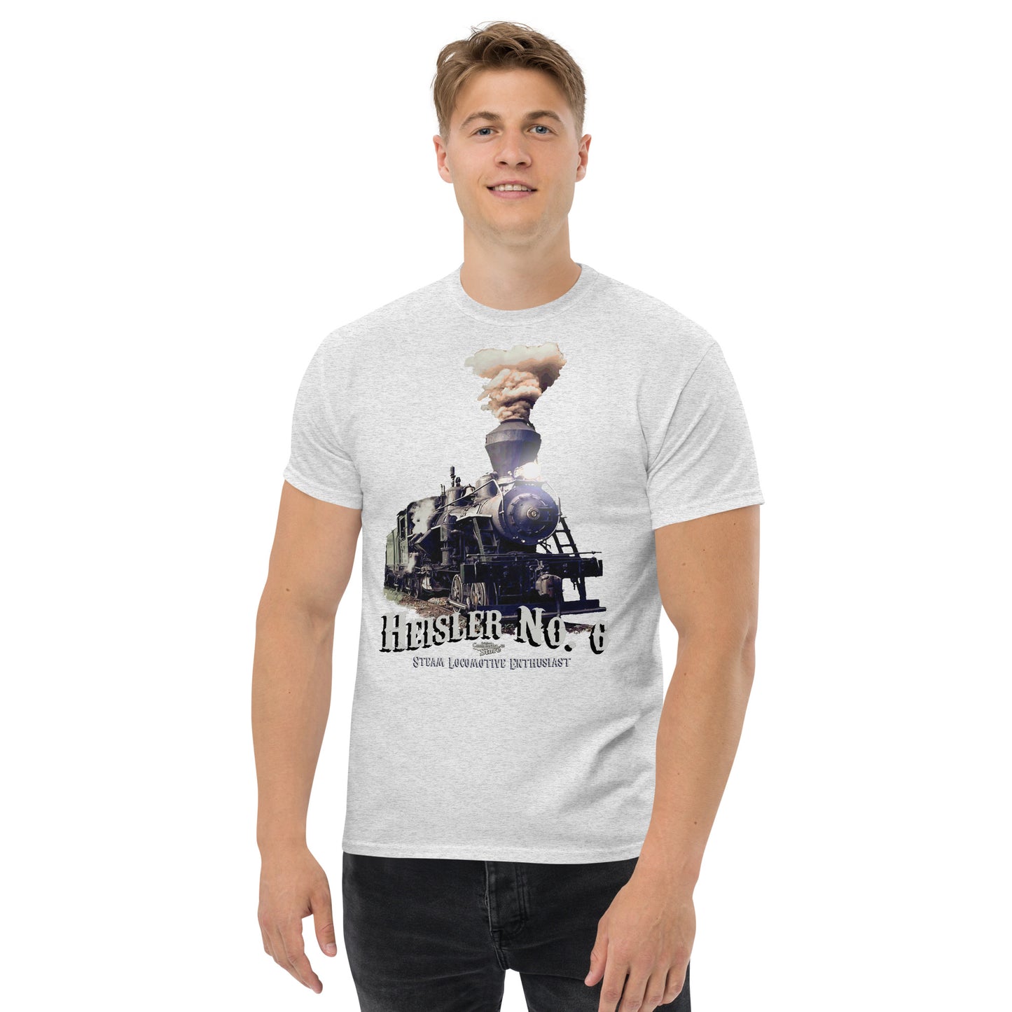HEISLER N.o. 6 Steam Locomotive T-shirt