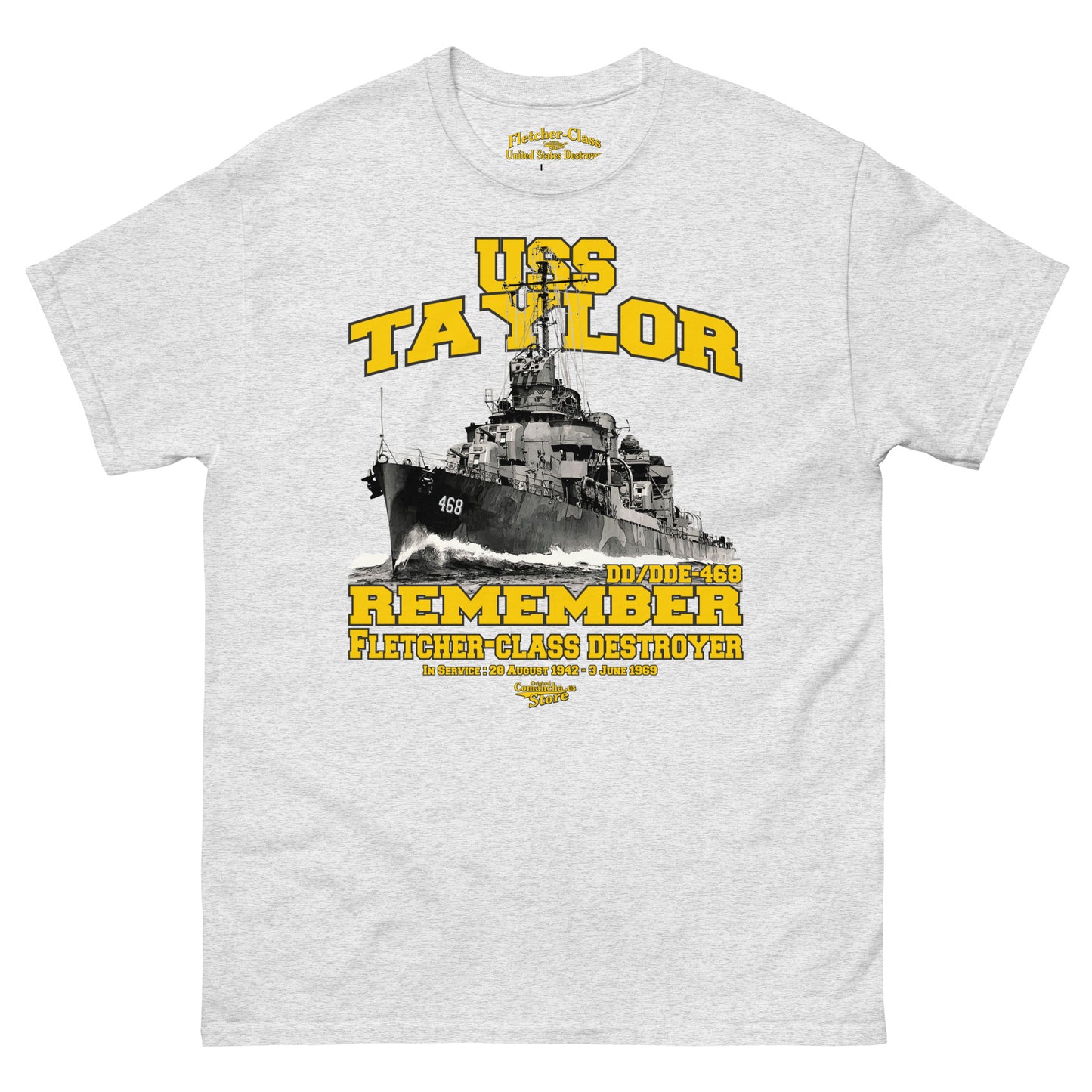 USS Taylor DD/DDE-468 t-shirt