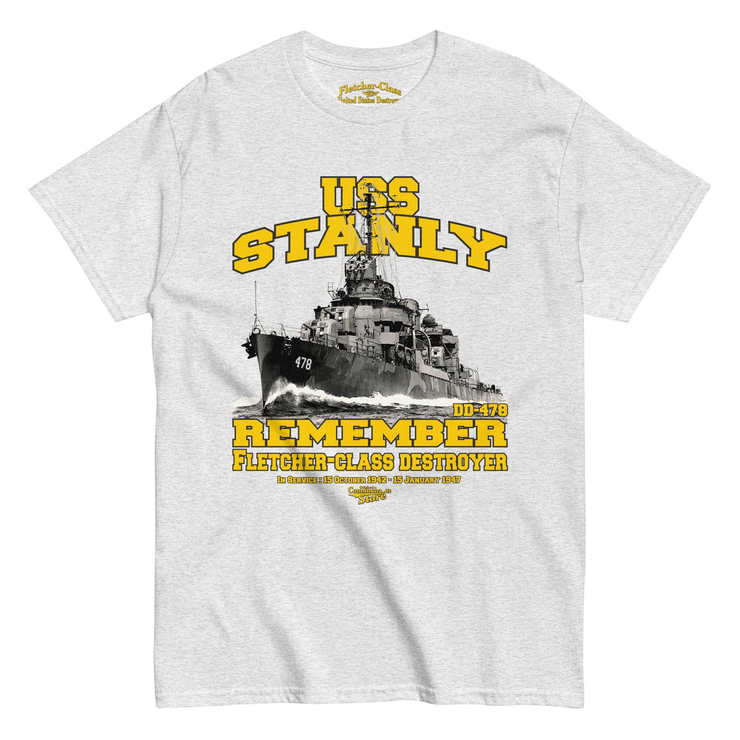 USS Stanly DD-478 tee