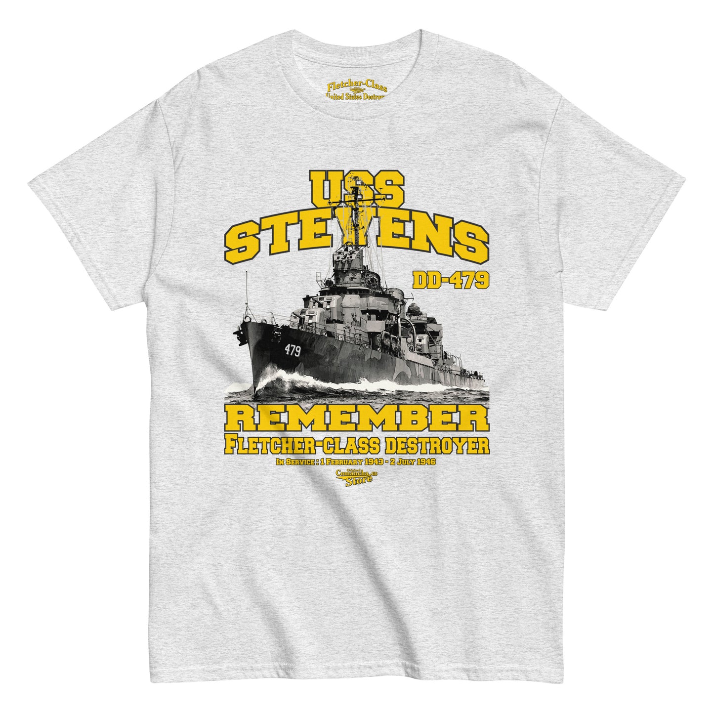 USS Stevens DD-479 t-shirt