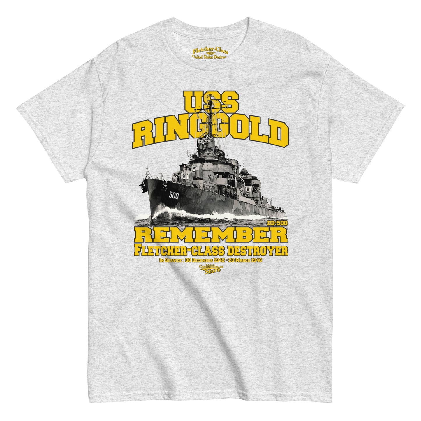 USS Ringgold DD-500 t-shirt