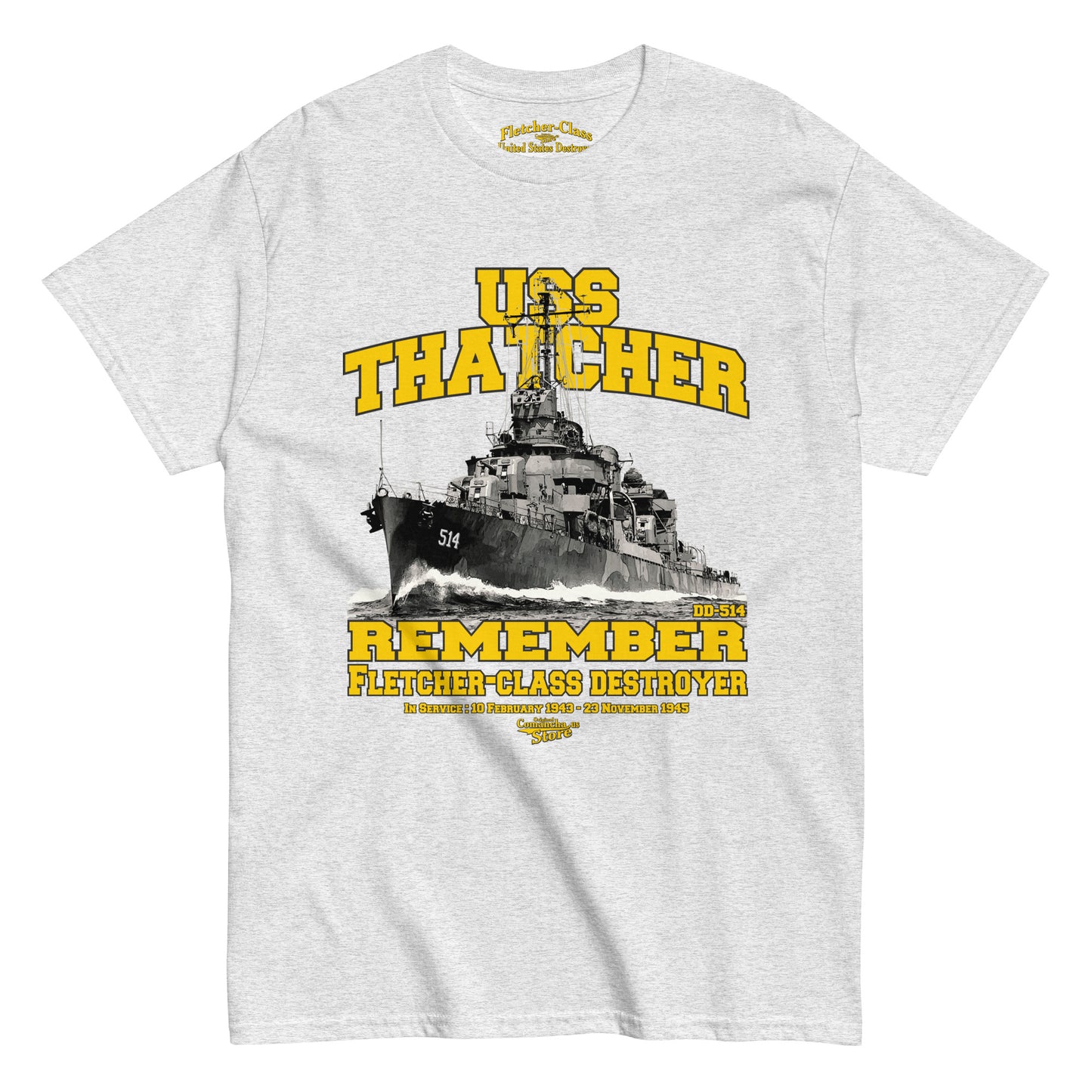 USS Thatcher DD-514 t-shirt