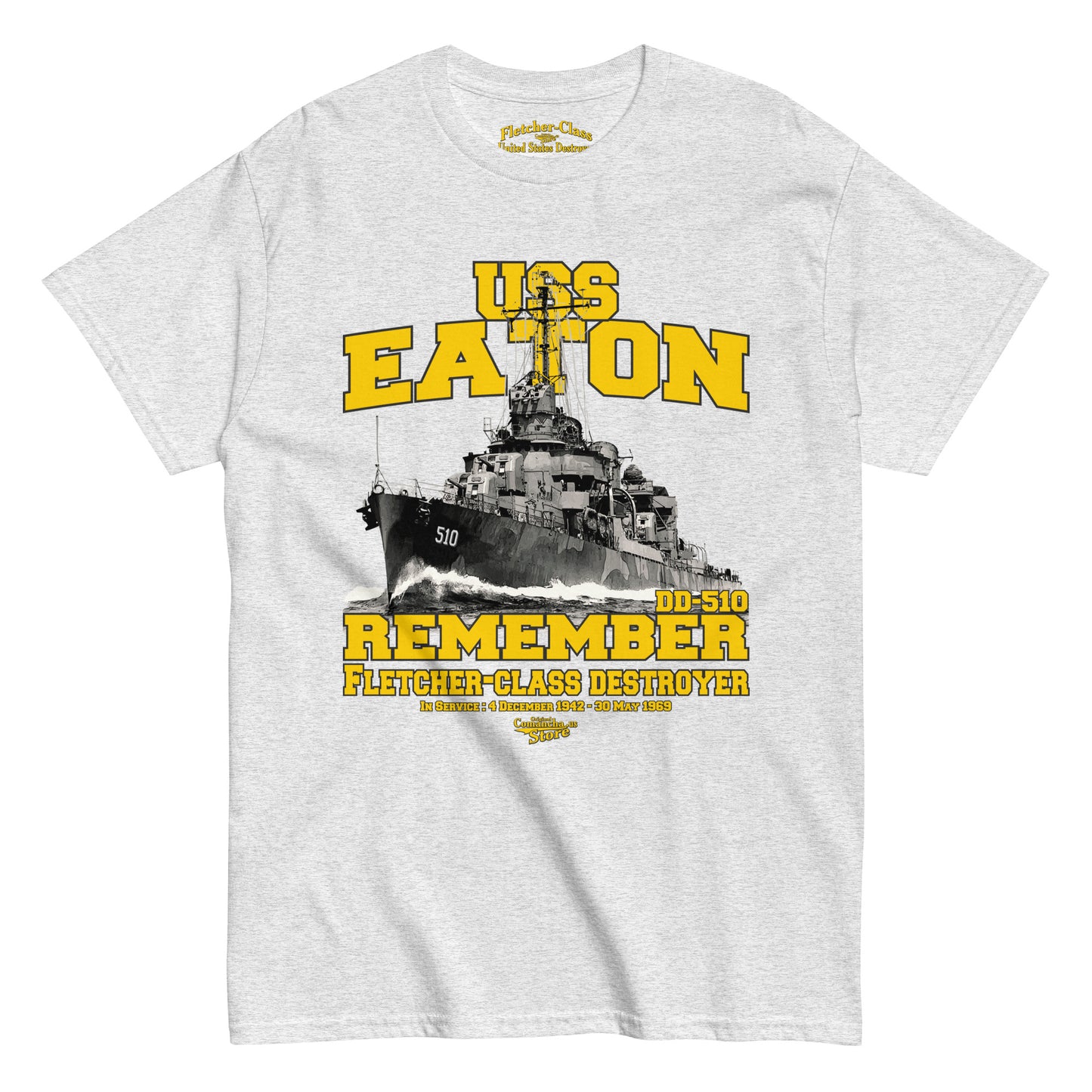 USS Eaton DD-510 Shipmates T-shirt