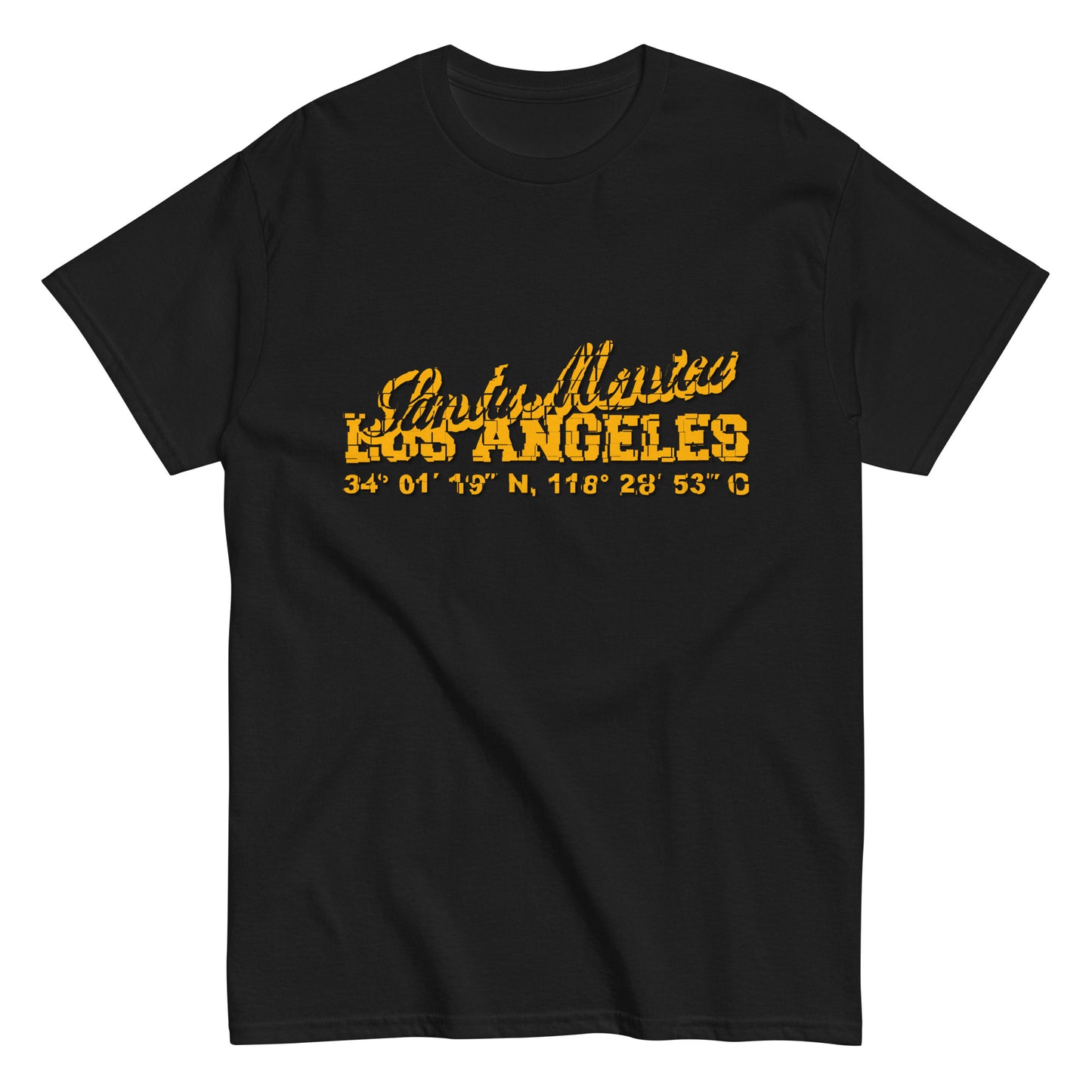 Santa Monica tee, los Angeles tee, T-Shirt Comancha.us, Comancha Design,comancha graphics,