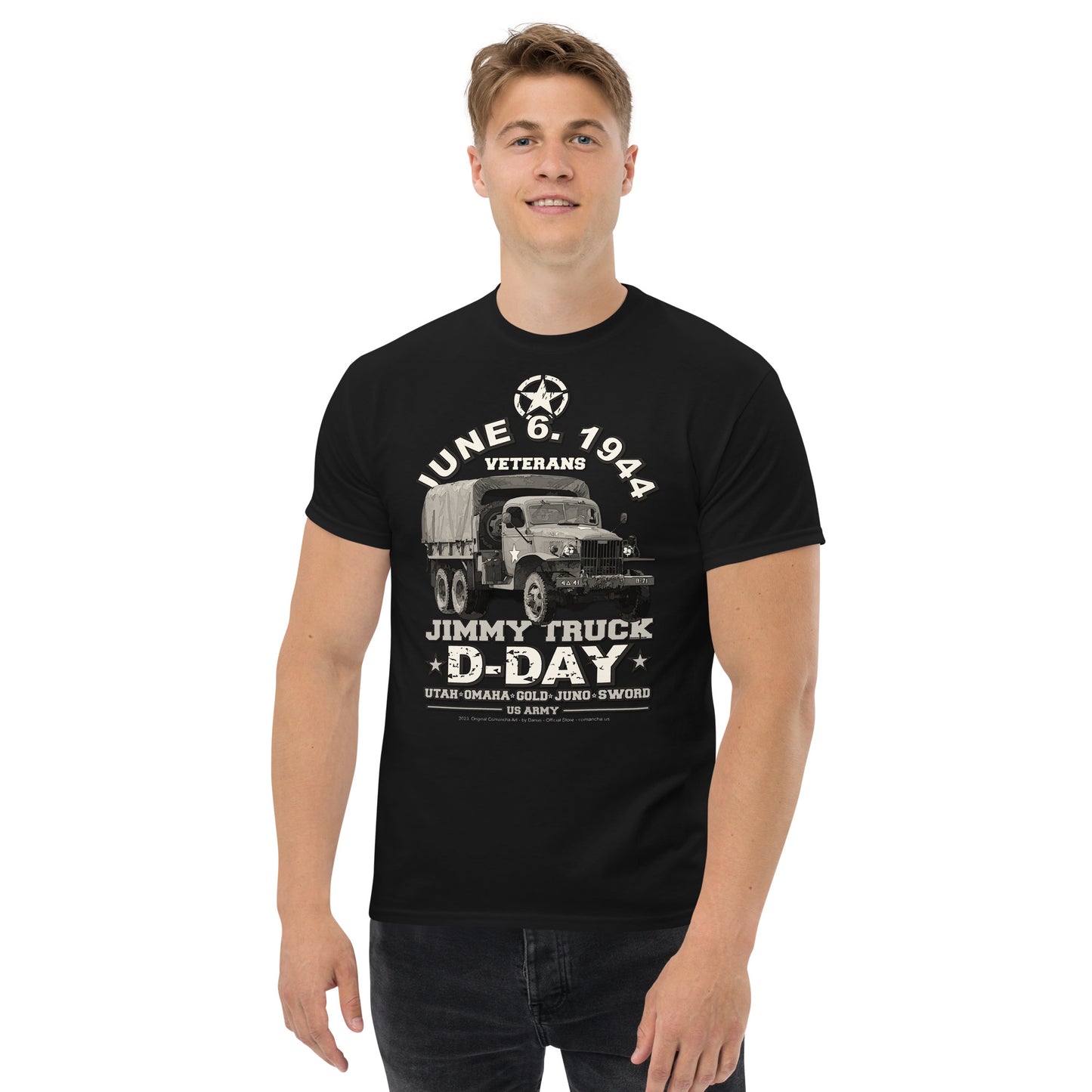 D-DAY 1944 Jimmy Truck t-shirt