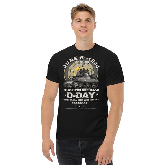D-Day 1944 US army Veterans, Comancha T-Shirt,