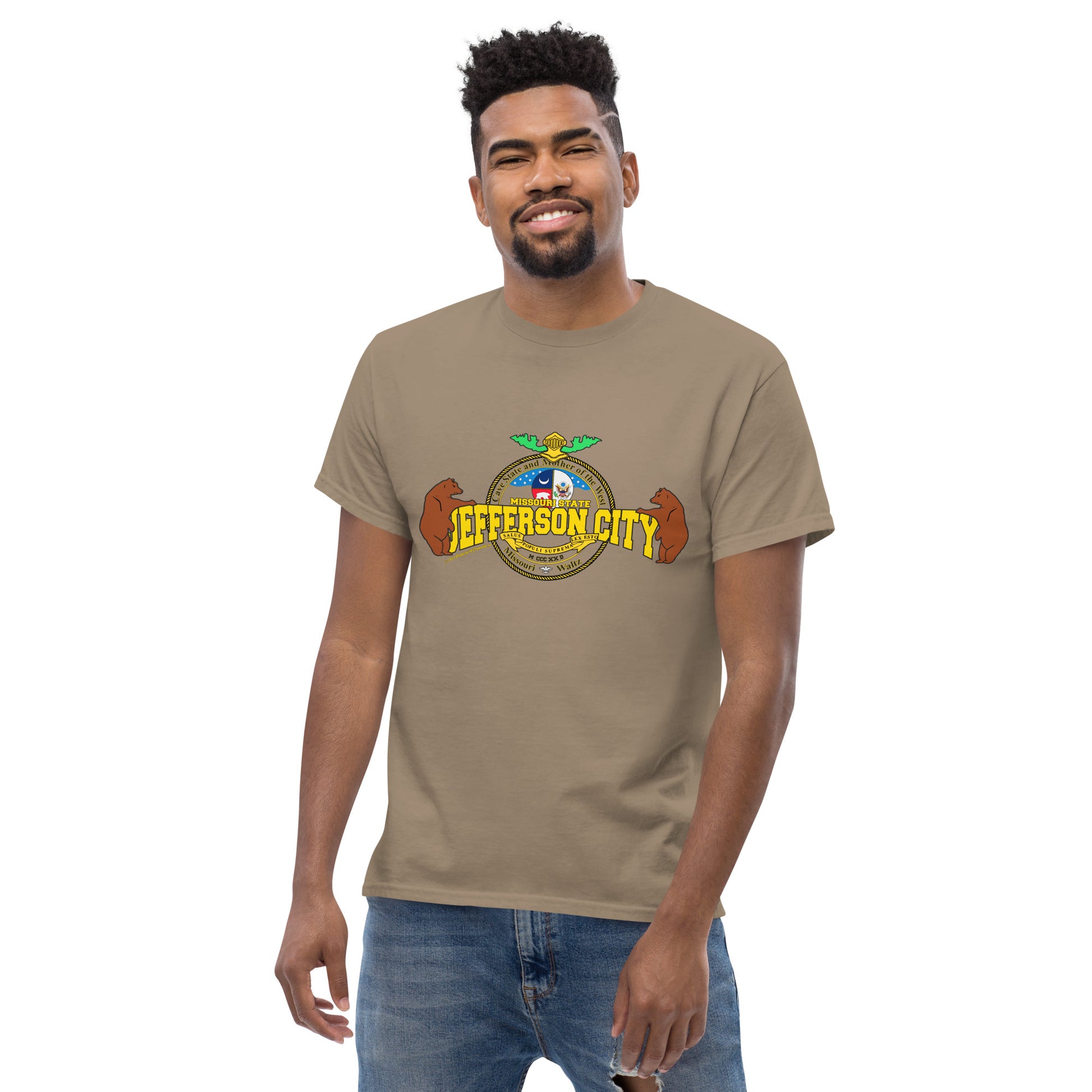 Jefferson City tee, Missouri State T-shirt, Comancha tee,