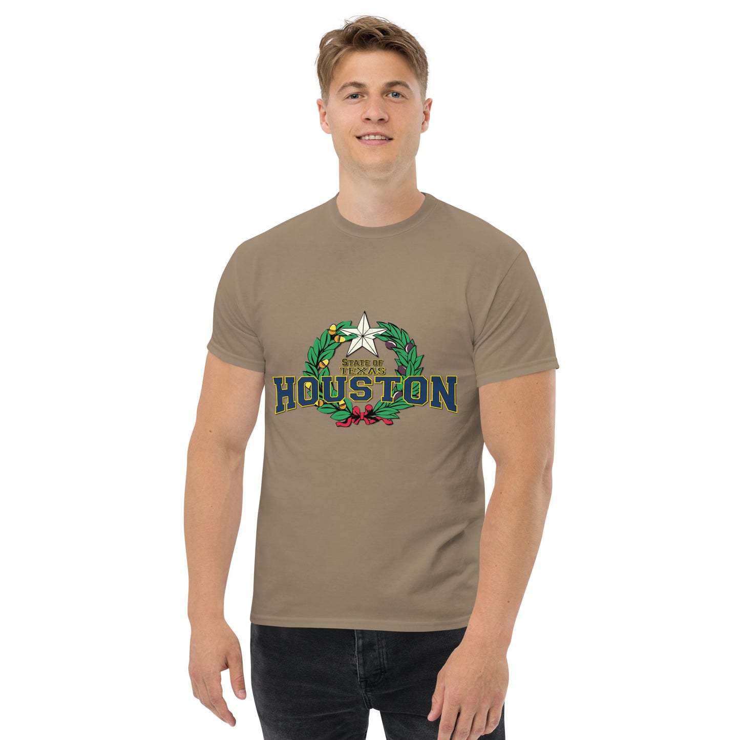 Houston - Texas state, T-Shirt Comancha.us, Comancha Design,