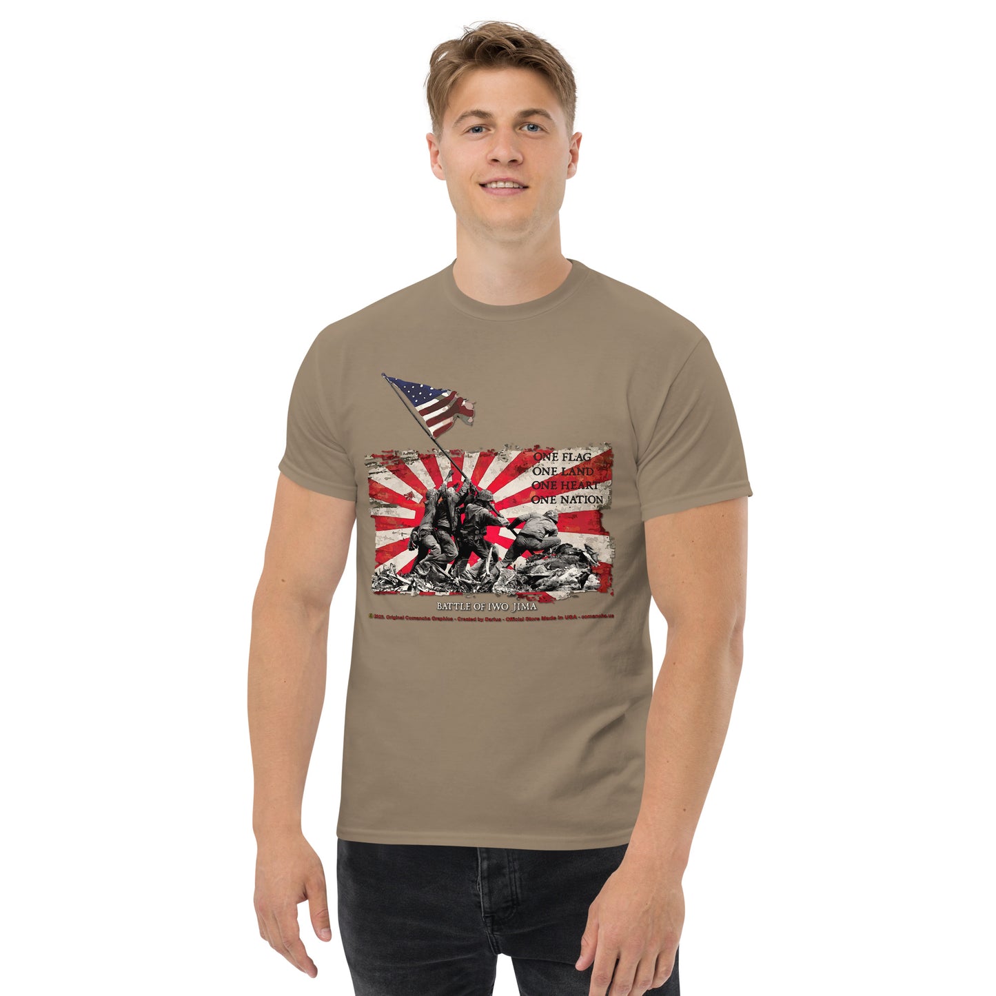 Battle of Iwo Jima t-shirt