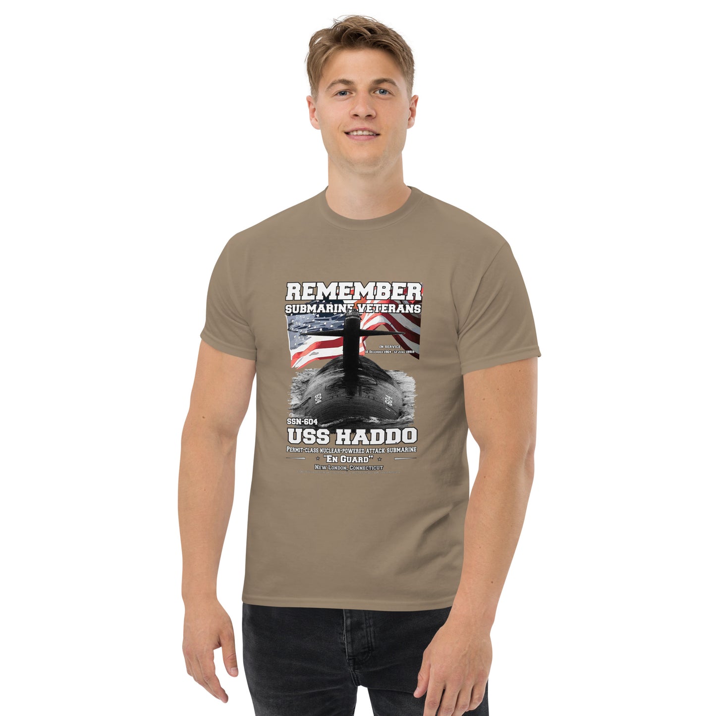 USS HADDO SSN-604 Submarine T-shirt