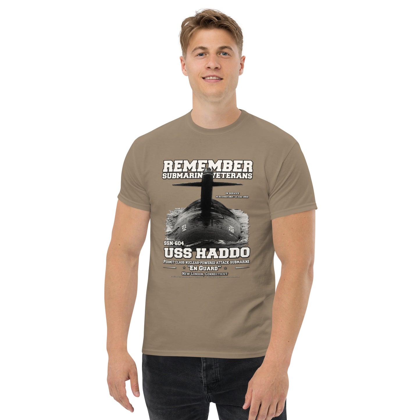 USS HADDO SSN-604 Submarine T-shirt