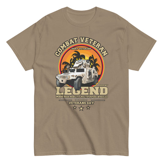 HMMWY COMBAT VETRANS T-Shirt,HMMWY t-shirt,Hamwy t-shirt,us army t-shirt,comancha,