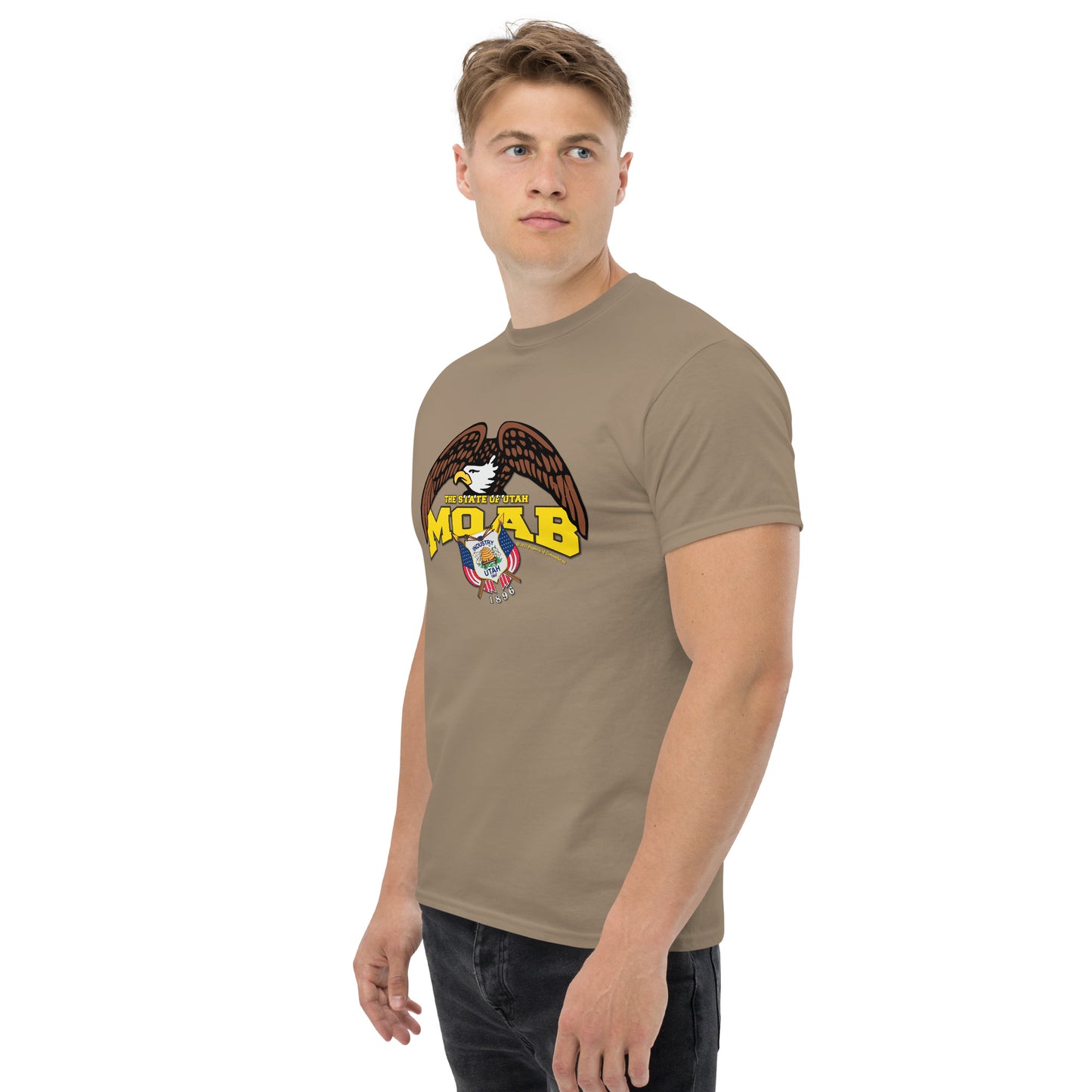 Moab t-shirt,Moab City t-shirt,Utah State T-shirt,comancha graphics,