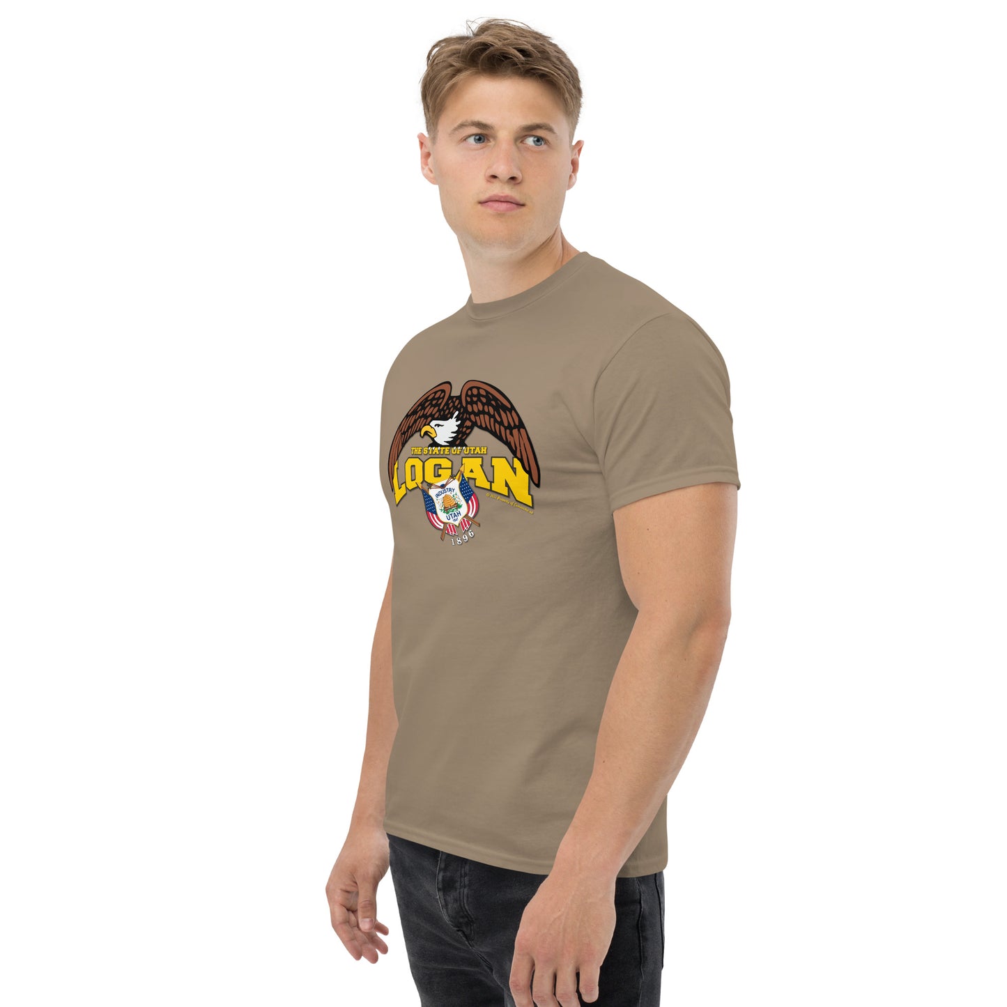 Logan t-shirt,Logan City t-shirt, Utah State T-shirt, Comancha Graphics,