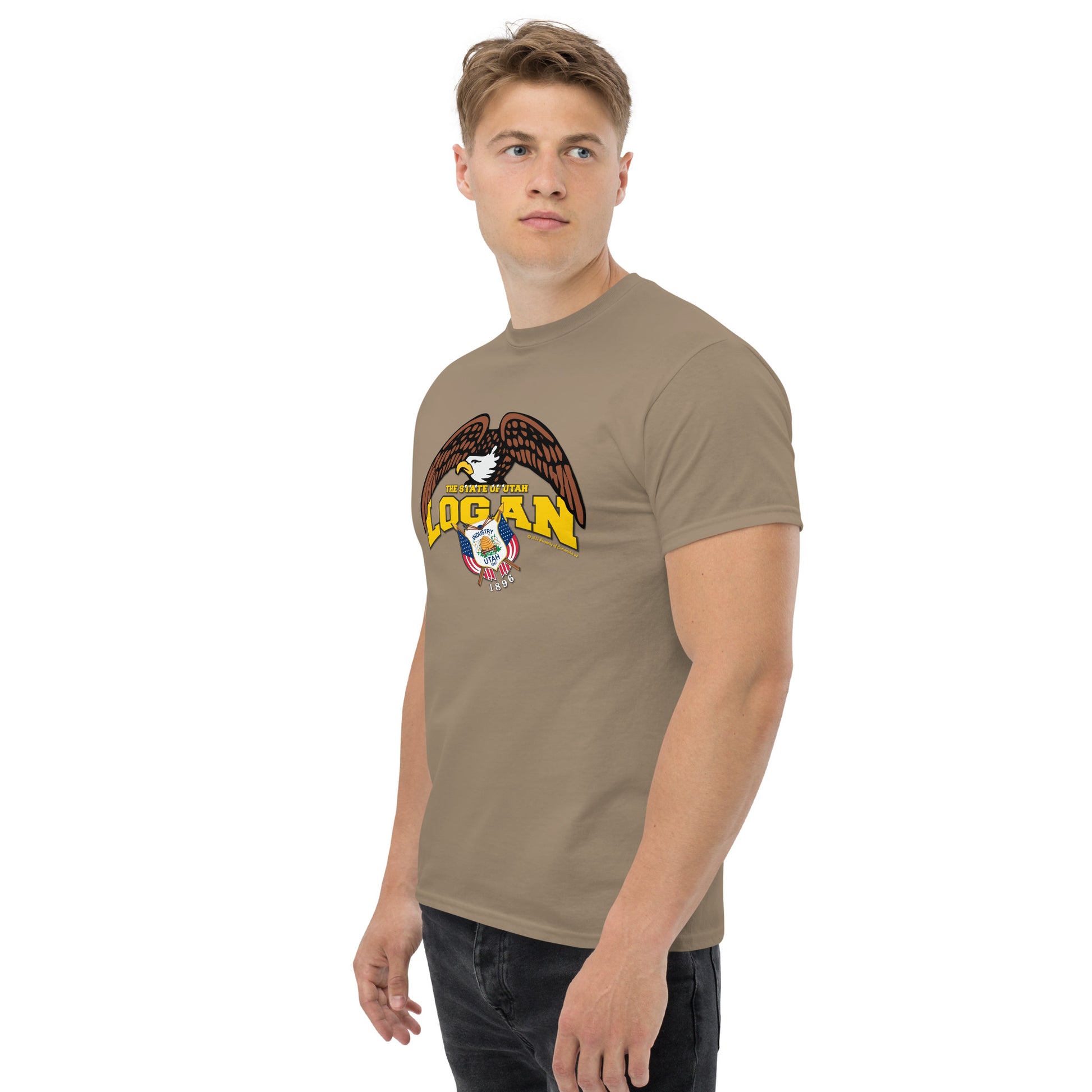 Logan t-shirt,Logan City t-shirt, Utah State T-shirt, Comancha Graphics,